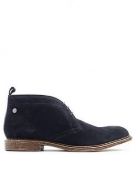 Image of Base London Jasper Desert Boot - Navy