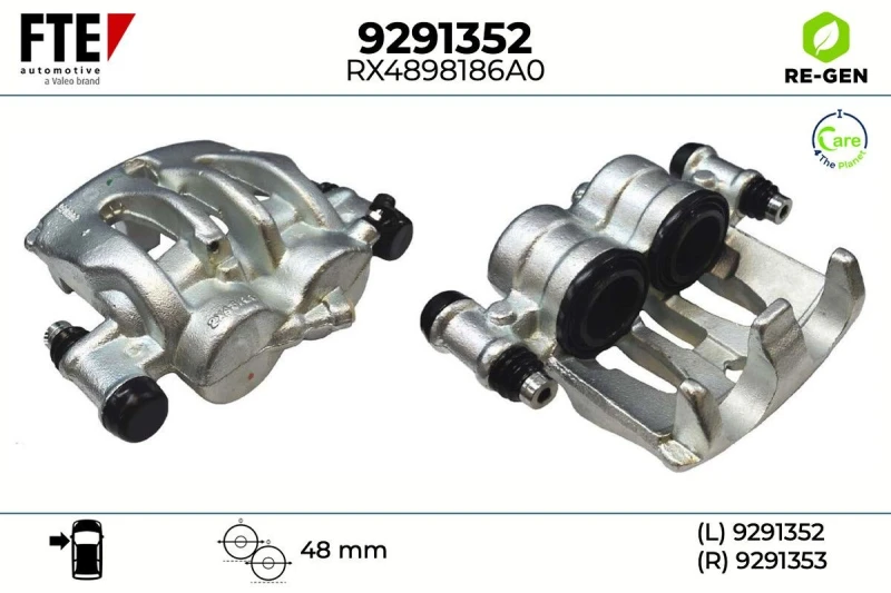 Image of Brake caliper FTE 9291352