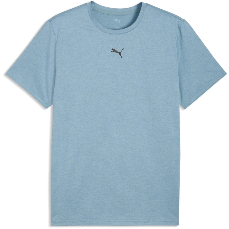 Image of Puma Mens TAD Short Sleeve Performance Gym Top Balticseablu male M
