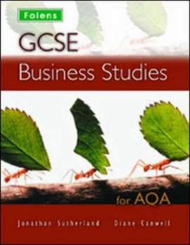 Image of Gcse Business Studies for Aqa a by Jonathan Sutherland Book
