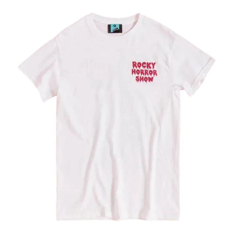 Image of Disney The Time Warp Tour Back Print T-Shirt in White Size: Medium White Unisex M