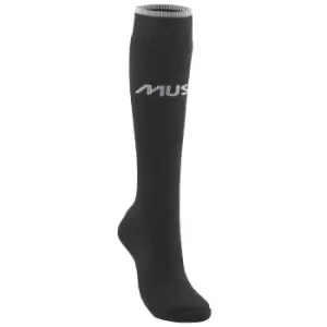 image of Musto Mens Thermal Long Socks Black M