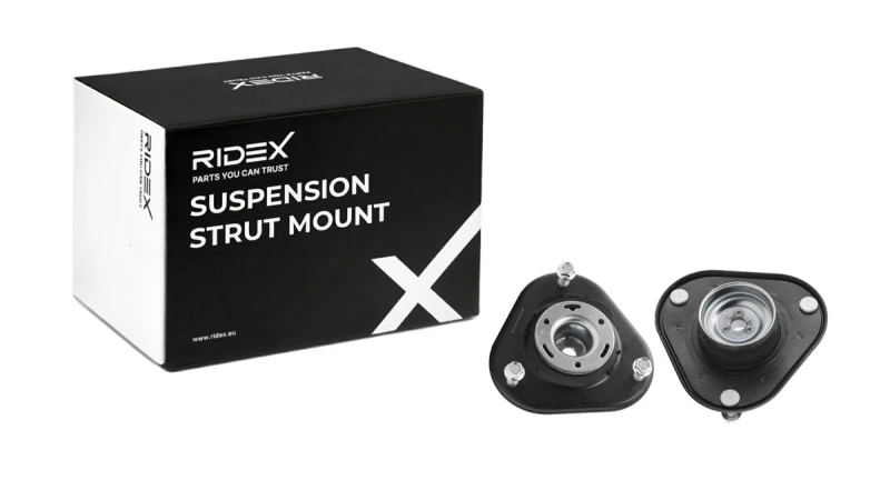 Image of RIDEX 1180S1021 Top strut mount Front Axle Suspension Strut Support Bearing (1180)