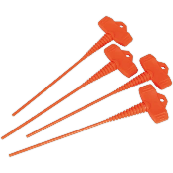 Image of Sealey Sealant and Adhesive Applicator Nozzle Stopper Pack of 4