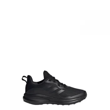 Image of adidas FortaRun Lace Running Shoes Kids - Core Black / Core Black / Core