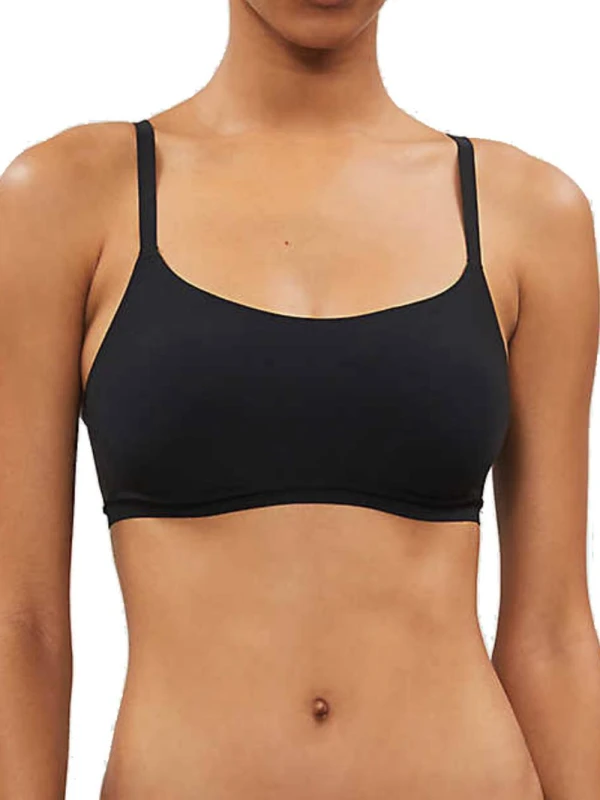 Image of Chantelle Soft Stretch Padded Bralette with a Second Skin Feel Black Women XS/S;XL/XXL;M/L
