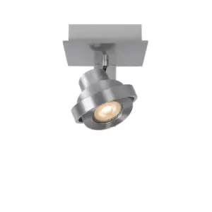 image of Landa Modern Ceiling Spotlight - LED Dim to warm - GU10 - 1x5W 2200K/3000K - Satin Chrome