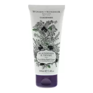 image of Woods Of Windsor Blackberry & Thyme Hand Cream 100ml