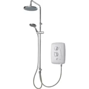 image of Triton Showers Triton T80 Easi-Fit+ DuElec Electric Shower 10.5kW in White