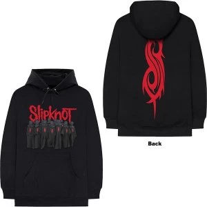 Image of Slipknot - Choir Unisex Large Hoodie - Black