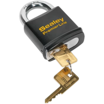 image of Sealey Heavy Duty Steel Padlock 61mm Standard