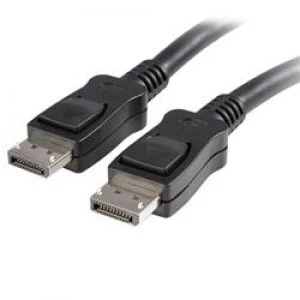 image of StarTech.com 20ft DisplayPort Cable with Latches - M/M