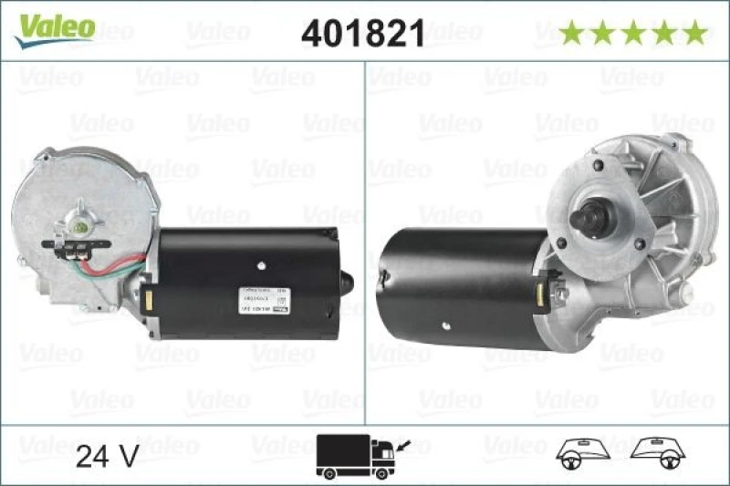 Image of Wiper motor VALEO 401821