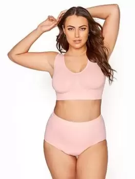 Image of Yours Seamless Control Brief Pink, Size 18-20, Women