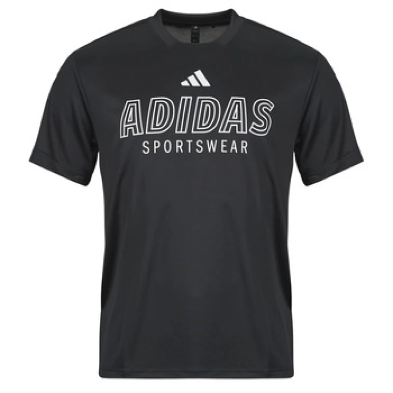 Image of adidas HOUSE OF TIRO WORDMARK T-Shirt mens T shirt in Black