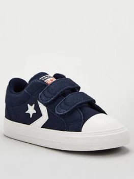 Converse Star Player 2V Ox Toddler Trainer - Navy, Size 8