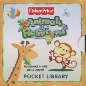 Image of Animals of the Rainforest Pocket Library by Fisher-Price Book