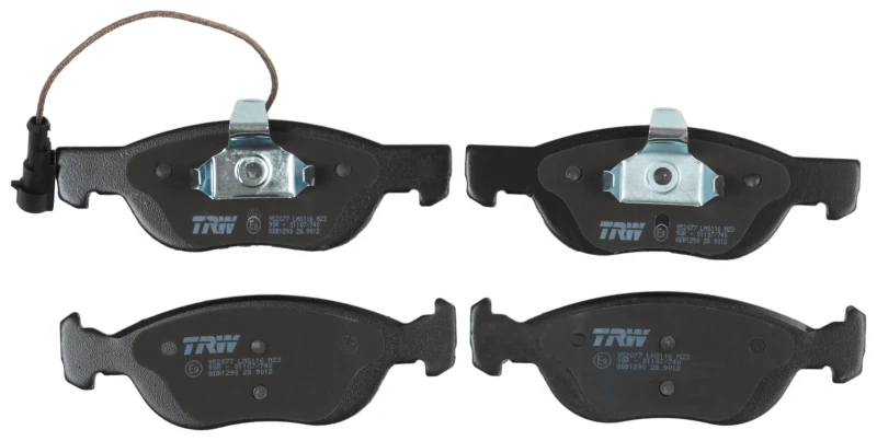 Image of TRW GDB1290 Brake pad set incl. wear warning contact Brake Pad Set,disc brake (402)
