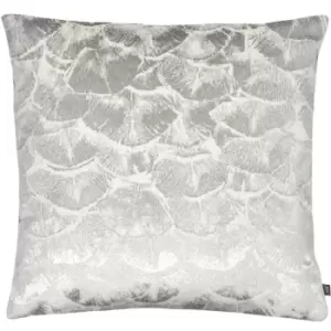 Image of Ashley Wilde Jaden Polyester Filled Cushion Polyester Cotton Pearl/Silver