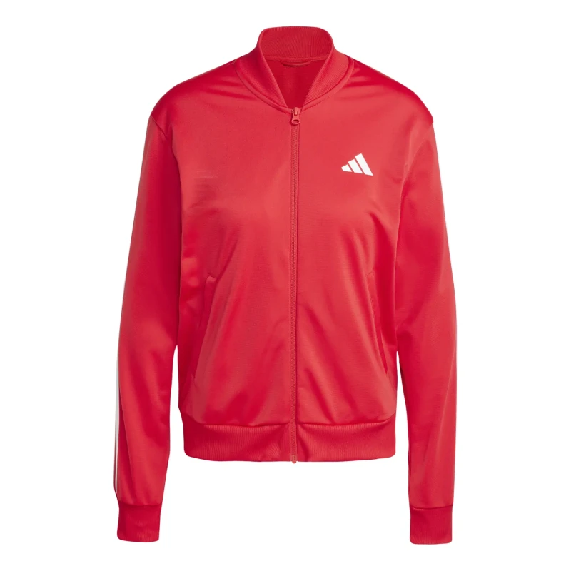 Image of Adidas Womens 3-stripes tracksuit adidas Essentials Rouge Female XS