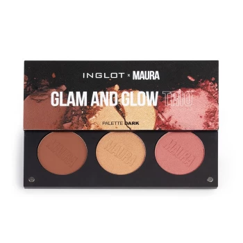Image of Inglot X Maura Glam And Glow Contour Palette Dark