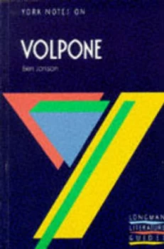 Image of Volpone by B. Jonson Paperback