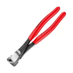 image of Knipex 67 01 160 High Leverage End Cutting Nippers 160mm