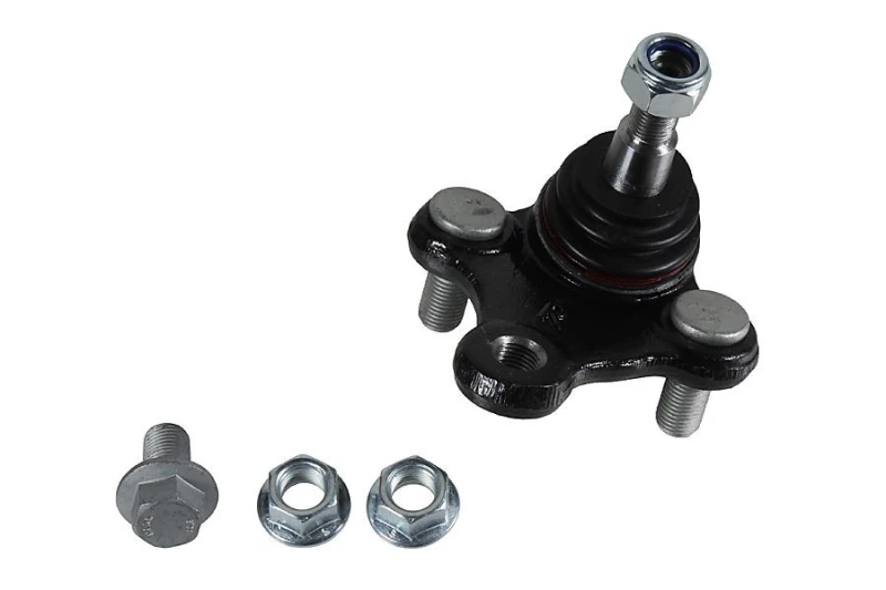 Image of METZGER 57038402 Ball joint COMPETENCE KIT GREENPARTS Front Axle Right, with nuts, with bolts/screws Support-/Steering Link (2462)