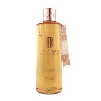 Image of Boutique Amber, Musk & Vanilla Body Wash 500ml