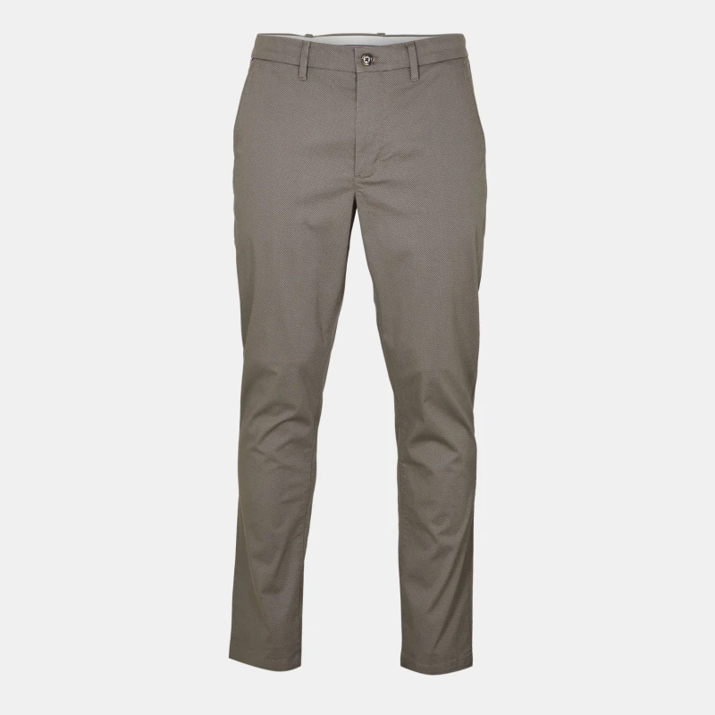 Image of Tommy Hilfiger Mens Denton Printed Chinos Hydro Grey PR2 male 32W R