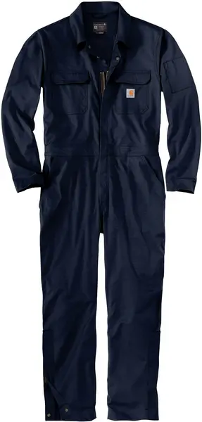 Image of Carhartt Rugged Flex Canvas Overall, blue, Size XL