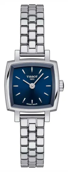 image of Tissot T0581091104101 Lovely Square (20mm) Blue Dial / Watch