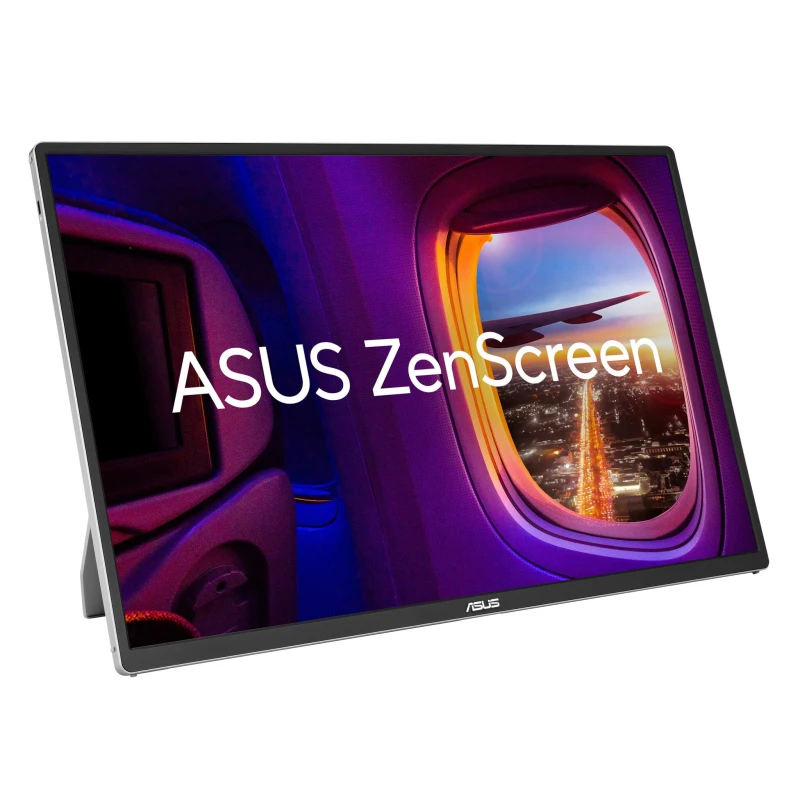 Image of Asus ASUS ZenScreen OLED MQ16FC computer monitor 40.6cm (16") 1920 x 1200 pixels WUXGA Silver 90LM0CNV-B01N71