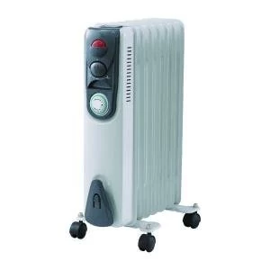 Image of 1.5kw Oil Filled Radiator with Timer CR15T
