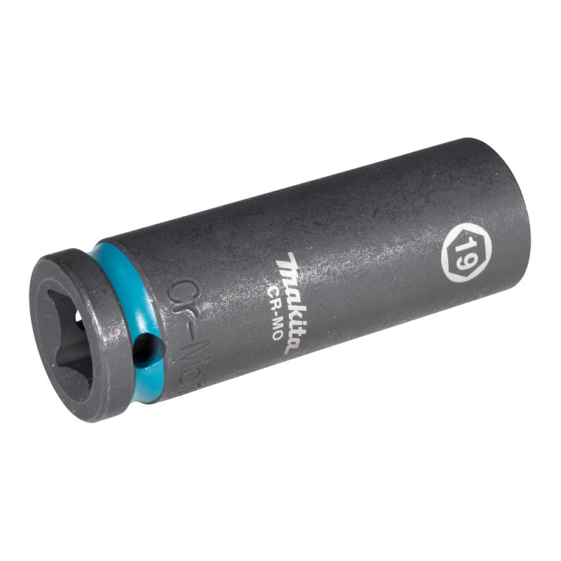 Image of Makita 1/2" Drive Impact Black Deep Impact Socket 1/2" 19mm E-16499
