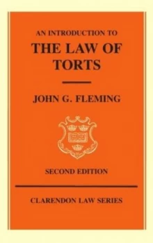 Image of An Introduction to the Law of Torts by John G. Fleming