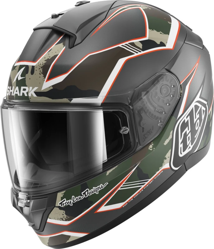 Image of Shark Ridill 2 Matrix Camo Helmet, black-grey, Size M for Men