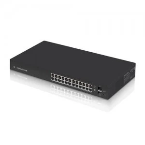 Image of Ubiquiti Networks ES-24-LITE network switch Managed Gigabit Ethernet (10/100/1000) Black 1U