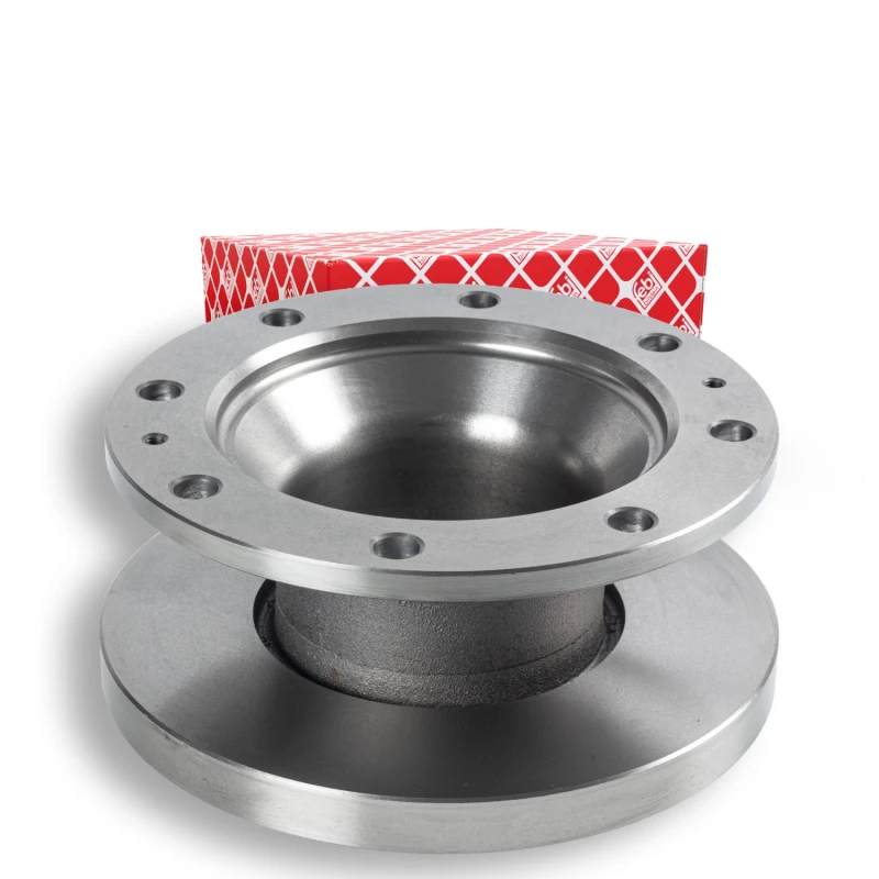 Image of FEBI BILSTEIN 107999 Brake disc Rear Axle, Solid, Coated Brake Disc (82)