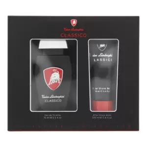 image of Lamborghini Classico Gift Set 75ml Eau de Toilette + 100ml Aftershave Balm