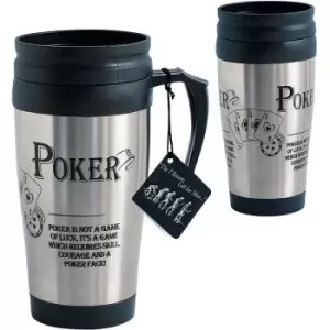 image of Ultimate Gift for Man 8881 Poker Travel Mug