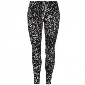 image of Golddigga Lux Leggings Ladies - Blk/Char Animal