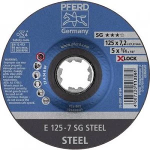 Image of PFERD 62211225 Grinding disc (off-set) 125mm 10 pc(s)