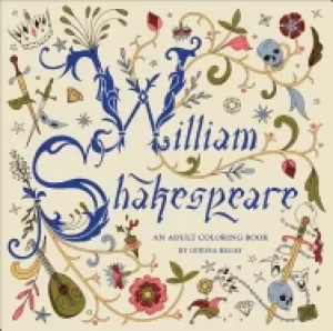 Image of william shakespeare an adult coloring book