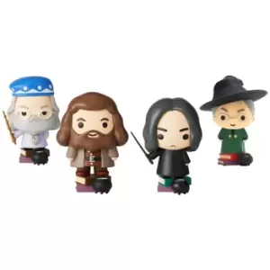 Image of Wizarding World of Harry Potter Hogwarts Teachers Charm Figures 4 Pack