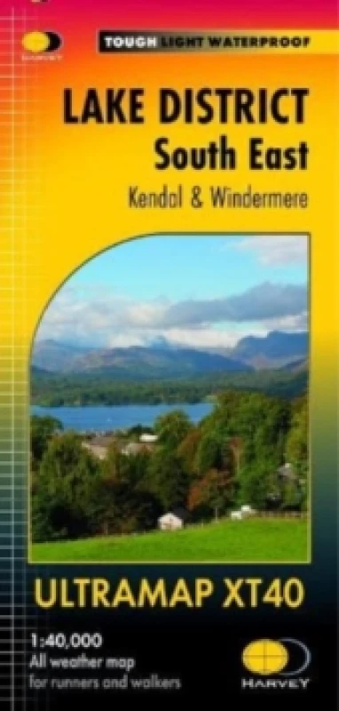 Image of Lake District South East Ultramap : Kendal & Windermere Sheet map, folded