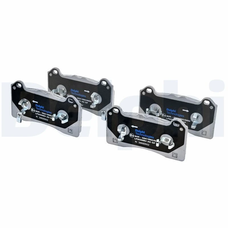 Image of DELPHI Brake pad set DELPHI LP5058EV