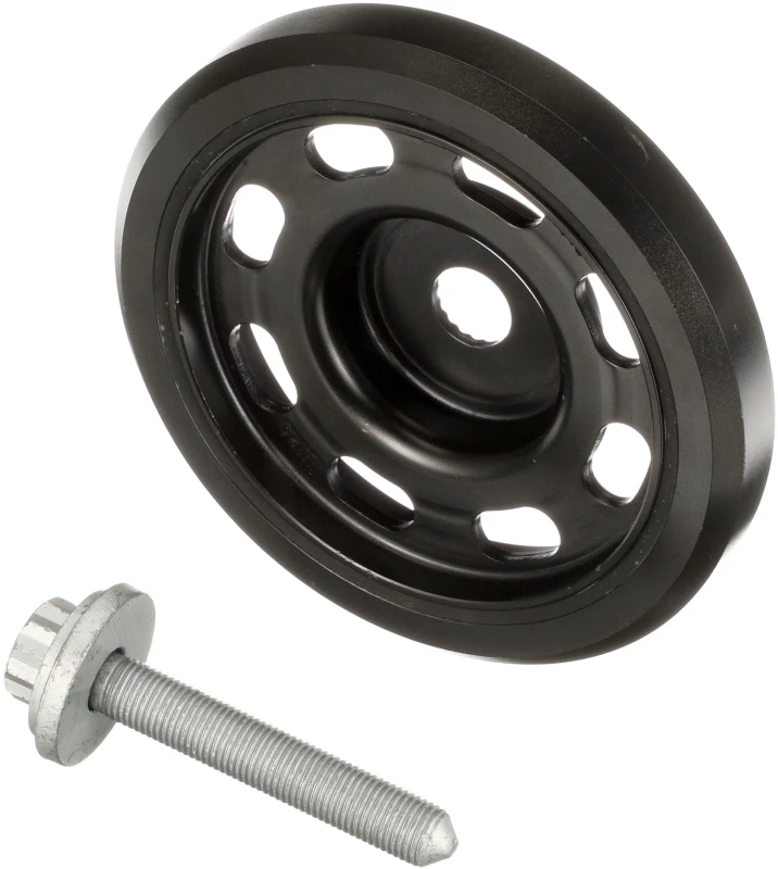 Image of GATES TVD1212A Crankshaft Pulley DriveAlign with damping, with accessories, Ø: 154mm Metal Belt Pulley,crankshaft (3213)