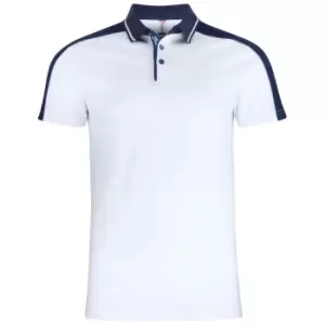 Clique Mens Pittsford Polo Shirt (XS) (White)