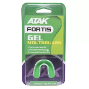 image of Atak Fortis Gel Mouthguard Junior - Green